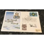Flown and signed cover Group Captain Sir Douglas Bader RAF Museum HA20 Historic Aviators cover 1977,