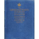 WW1 RARE An original 1917 souvenir brochure. The front states The Graham White Company Souvenir of