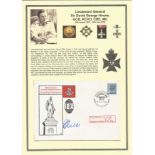 Lieutenant General Sir David George House, GCB, KCVO, CBE, MC signed 1974 John Moore Army cover, Set