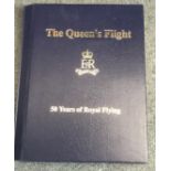 Royal Visit Queens Flight FDC collection RAF cover collection 52 pilots and VIP signed cover