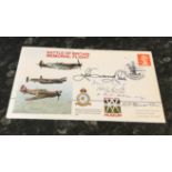 WW2 RAF Battle of Britain multi signed cover including Aces Air Vice Marshal Harold Arthur Cooper