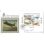 Air Chief Marshall Sir Christopher Foxley Norris GCB DSO OBE signed FDC 75th Anniversary the