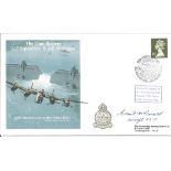 WW2 Dambuster raid veteran Grant McDonald signed 1988, 45th ann Dams Raid cover. Good condition. All