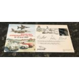 WW2 Colditz Castle British Motor Sport double signed cover Major Anthony Rolt (1918 2008) MC &