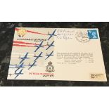 WW2 RAF Sgt. Pilot Edward Howard Marsh 152 Squadron Spitfires Battle of Britain. Signed on a La