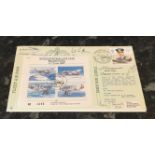 WW2 Luftwaffe RAF multi signed cover including Luftwaffe Fighter Ace Ulrich Steinhilper (1918 2009).