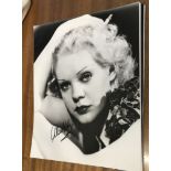 Alice Faye Signed 10x8 Black And White Photo. Good condition. All autographs come with a Certificate