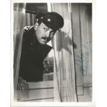 Alan Arkin Signed 10x8 Black And White Photo. Dedicated. Good condition. All autographs come with