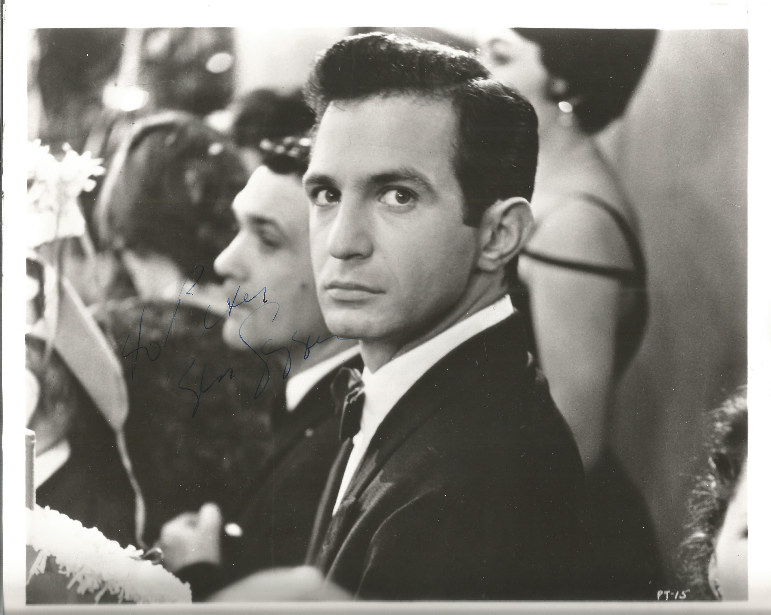 Ben Gazzara Signed 10x8 Black And White Photo. Good condition. All autographs come with a