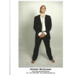 Alistair Mcgowan Signed 10x8 Colour Photo. Good condition. All autographs come with a Certificate of