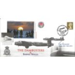 WW2 Dambuster raid veteran Les Munro DSO DFC signed 2003 Dambusters and Barnes Wallis cover. Only 27