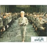 Mark Lester signed 10 x 8 inch colour photo as Oliver with rare inscription Please Sir I want some