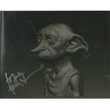 Harry Potter Toby Stephens signed 10 x 8 inch colour photo as Dobby. Good condition. All