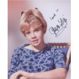 Hayley Mills signed 10 x 8 inch photo. Good condition. All autographs come with a Certificate of