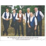 Acker Bilk And His Paramount Jazz Band Signed 8x10 Promo Photo. Good condition. All autographs
