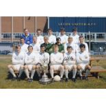 Autographed Leeds United 12 X 8 Photo Col, Depicting Leeds United's 1969/70 First Division Winning