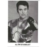 Alvin Stardust (1942 2014) Singer Signed Prom Photo. Good condition. All autographs come with a
