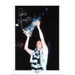 Ossie Ardiles Tottenham Signed 16 x 12 inch football photo. Good condition. All autographs come with