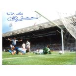 Keith Houchen FA Cup Final Coventry City Signed 16 x 12 inch football photo. Good condition. All