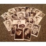 Stage and Screen collection 35 vintage 6x4 black and white photos unsigned from the golden age