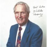 Nicholas Parsons (1923-2020) Actor Signed 8x8 Photo £4-6. Good condition. All autographs come with a
