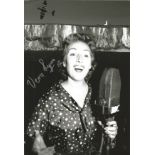 Vera Lynn signed 12x8 black and white photo. Good condition. All autographs come with a