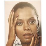 Diana Ross signed 10x8 colour photo. Diana Ross (born March 26, 1944) is an American singer and