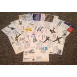 Aviation FDC collection 16 covers featuring subjects such as RAF Andover, RAF Kenley, RAF Boscombe