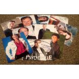Entertainment collection 10 signed assorted colour photos names include Steve Pemberton, Keeley