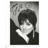 Liza Minnelli and Joel Grey signed 10x8 black and white photo collection. 3 included. Good