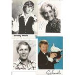 Assorted signed photos and postcards collection from 1970's/80's. Some of names included are Peggy