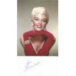 Sheree North (1932-2005) Actress Signed Card With Photo £10-12. Good condition. All autographs