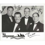 The Duprees 1960s Doo-Wop Group Fully Signed 8x10 Promo Photo £4-6. Good condition. All autographs