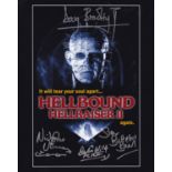 Hellraiser Hellbound horror movie five autograph displays