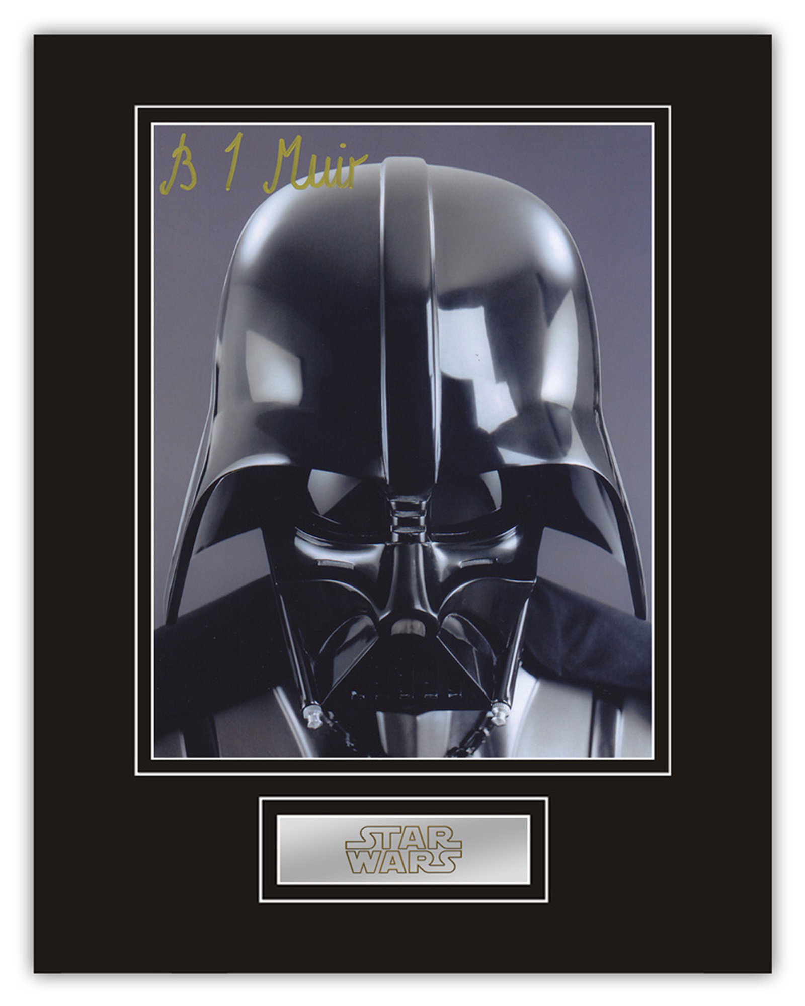 Star Wars Displays autographs of James Earl Jones and Brian Muir - Image 2 of 3