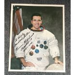 ﻿Apollo 17 Moonwalker Harrison Schmitt signed photo