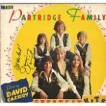 Music David Cassidy signed record