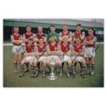 Football Autographed BURNLEY 12 x 8 photo