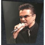 George Michael music signed photo