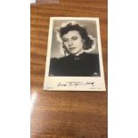 Leni Riefenstahl actress signed photo