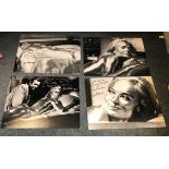 Shirley Eaton James Bond Goldfinger signed photo collection.