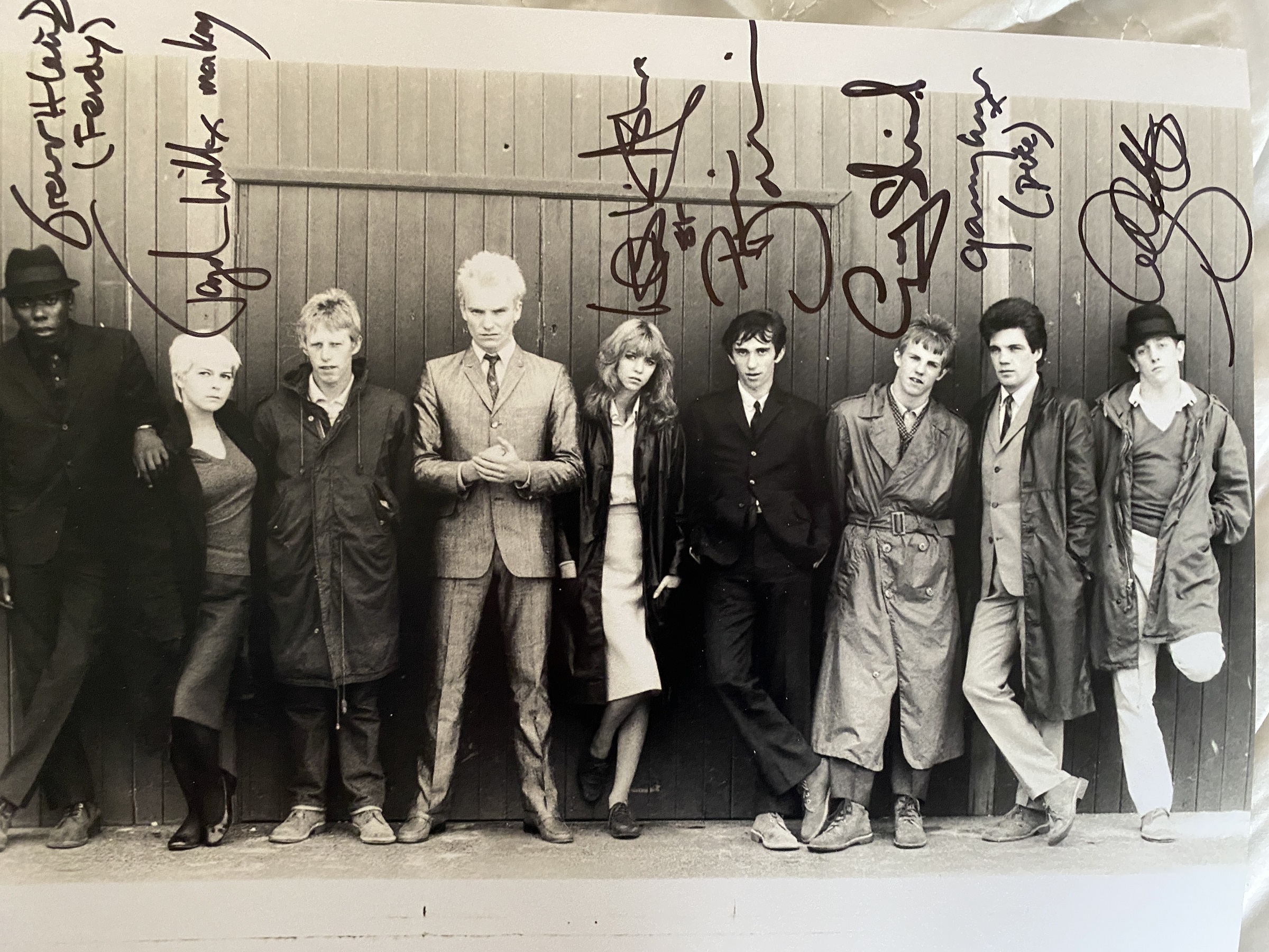 Quadrophenia multiple cast signed photo