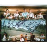 The Sound of Music photo signed by all the kids.