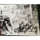 Barbara Windsor Carry on signed 10 x 8 inch b/w photo. Condition 8/10. All autographs come with a