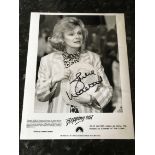 Julie Walters Stepping Out signed 10 x 8 inch b/w photo. Condition 8/10. All autographs come with