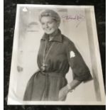 Deborah Kerr signed 10 x 8 inch b/w photo. Condition 5/10. All autographs come with a Certificate of