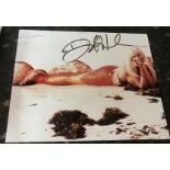 Daryl Hannah Splash signed 10 x 8 inch colour photo. Condition 9/10. All autographs come with a
