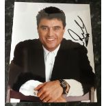 Ian McShane signed 10 x 8 inch colour photo. Condition 8/10. All autographs come with a