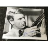 Edward Fox Day of the Jackal signed 10 x 8 inch b/w photo. Condition 8/10. All autographs come