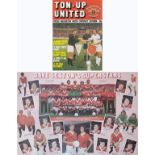 Autographed Man United Official Centenary Souvenir Magazine / Wall Poster, Issued To Commemorate 100